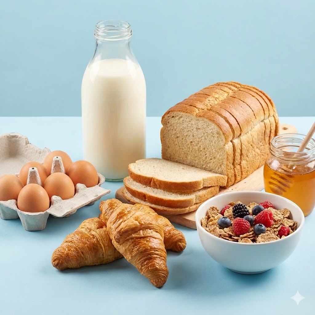 Dairy, Bakery & Breakfast